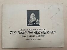 Händel Zwei Fugen Für 2