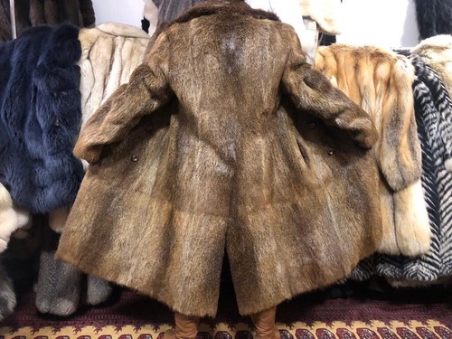 Pelzmantel herren nutria - pelzmantel,