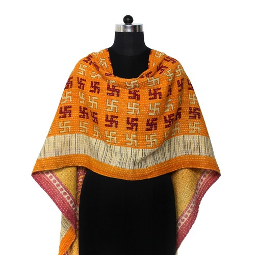 Baumwolle kantha halstuch - kantha,