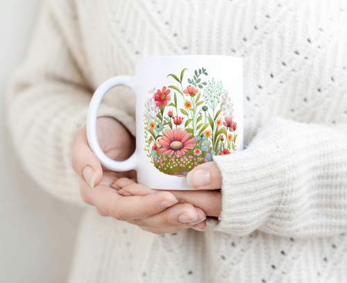 Blumen flower mug - blumen,