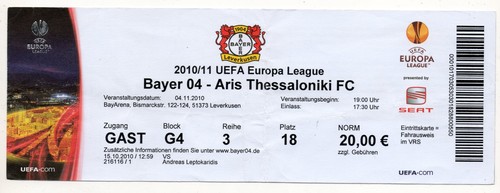 Ticket bayer leverkusen - ec,