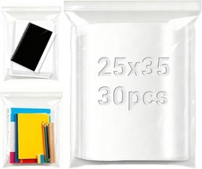 Große Zip Beutel 25 x 35 cm -