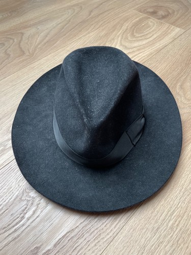 Fedora hut schwarz aus - hut, filz