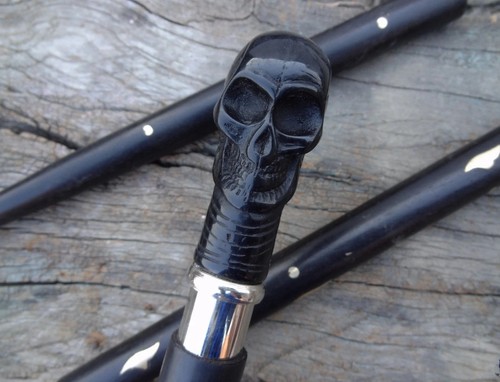 Totenkopf griff knochen - totenkopf,