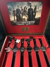 Rare Police x Justice League Marvel Dc 1/500 Limited Special Watch Box Gift Set