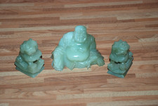 Buddha geschnitzte Jade