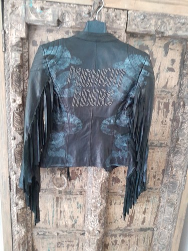 Replay franzen lederjacke - replay,