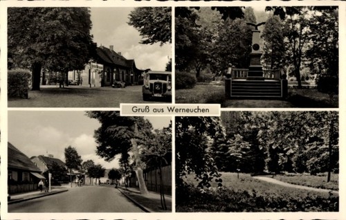 Werneuchen kreis barnim - ak,
