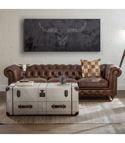 Englische chesterfield couch - chesterfield,