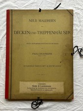 Lithografie Grohmann Maler in