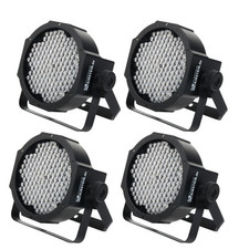 4x LED DJ Lichteffekt PA
