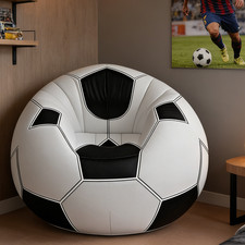 Aufblasbarer Fußball Sitzsack