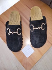 Clogs  in der Größe 38 von Graceland - schwarz/ gold