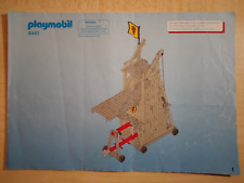 Playmobil Bauanleitung 4441 Attackenturm , A5 , 8 Seiten