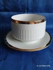 Scherzer ,Sauciere, Goldrand, Porzellan ,  alt