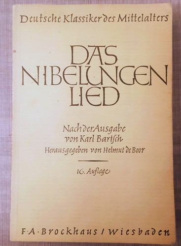 Das nibelungenlied deutsche - das,