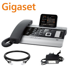 Siemens Gigaset Telefonanlage Büro Tisch DX600A ISDN IP Anrufbeantworter DECT