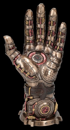 Steampunk figur handschuh - steampunk,