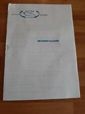 Delphin Caravelle Doppelschrauben Motoryacht - Beschreibung (60/70iger)