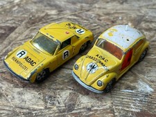2 Stück SIKU Modellautos VW Porsche 914 ADAC und VW Käfer 1300 ADAC