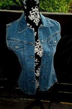 original Joalle ärmellose Jeansjacke Gr. S  Top 