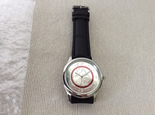 Leder armbanduhr mit passendem - armbanduhr,