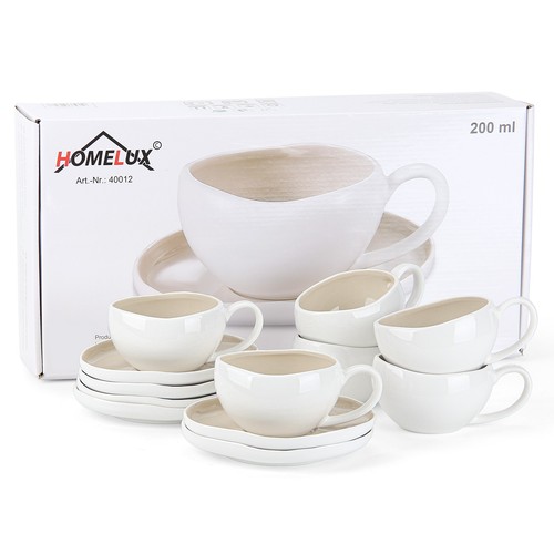 Kaffeetassen 6er set tassen - kaffeetassen,