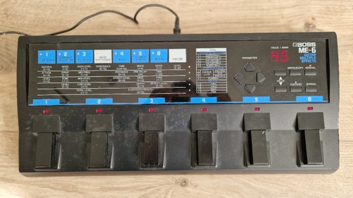 Boss gitarren multieffekt - me-6, gitarren-multieffekt