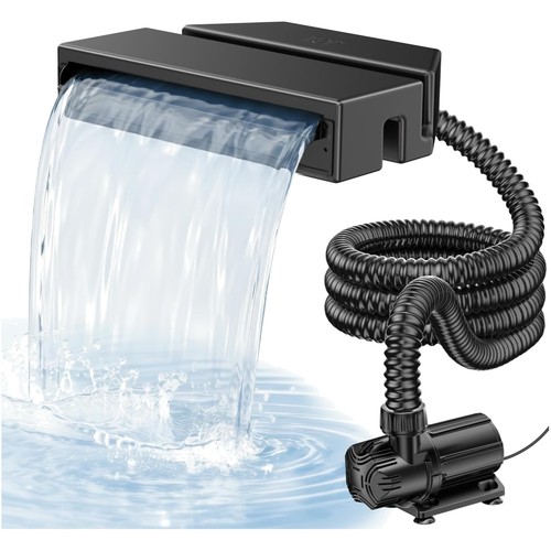 Teich wasserfall set mit pumpe - mit,