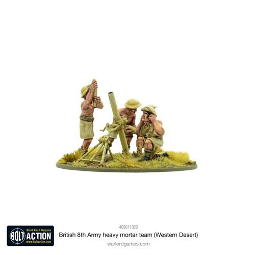 British 8th army heavy mortar - army,