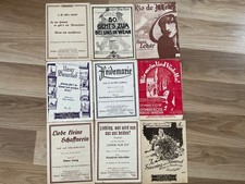 alte Notenhefte Blätter antik