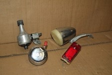 FER Lampe Scheinwerfer Rücklicht Dynamo Klingel Fahrrad DDR Mifa Möve Diamant 01