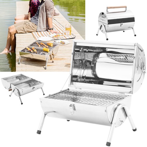 Edelstahl holzkohle grill - edelstahl,