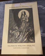 Rarität Sulamith Wülfing Kalender von 1961