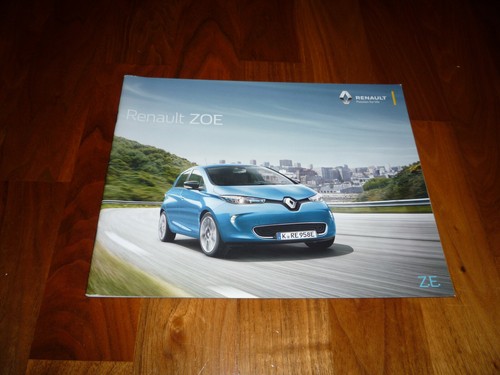 Renault zoe prospekt - prospekt, 01/2017