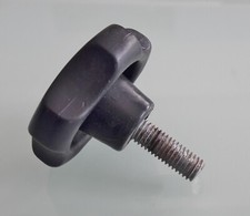 Sterngriff Schraube M8 x 20 - Knebelschraube Rundgriff Sternschraube Kreuzgriff