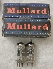 Mullard ECC83 12AX7 Long Plate