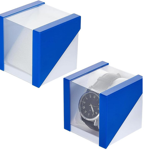 Uhren vitrine blau stück - blau, 2