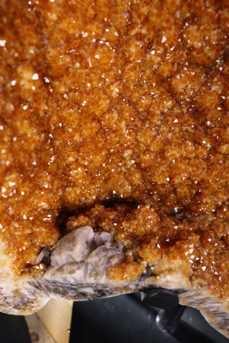 Citrin druse amber giant - „amber, giant“