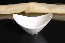 Schale oval Porzellan weiss