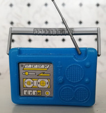 Miniatur cassetten radio - miniatur, cassetten-radio