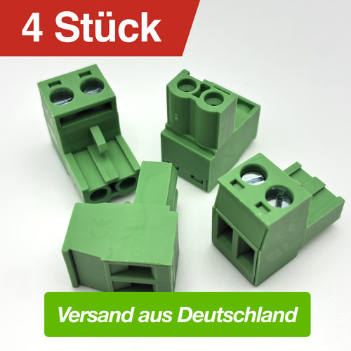 Stecker gleisanschluss - 4x,