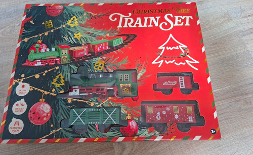 Christmas tree train - christmas, set
