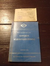 Betriebsanleitung Simson