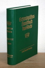 Genealogisches handbuch der - genealogisches,