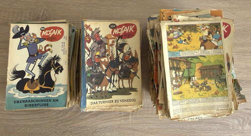 Mosaik comic lot - mosaik, hannes
