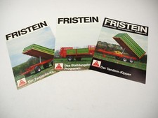 3 Original Prospekte Fristein