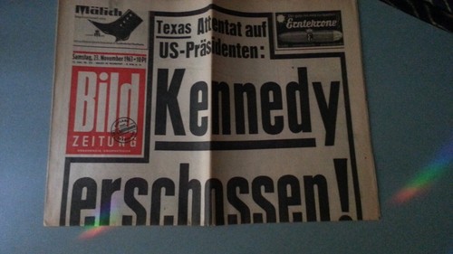 Original bild zeitung 1963 - bild,