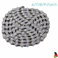 Fahrradkette Fahrrad Kette 116 Glieder 6/7/8/9 Fach Rennrad MTB Bike Kette