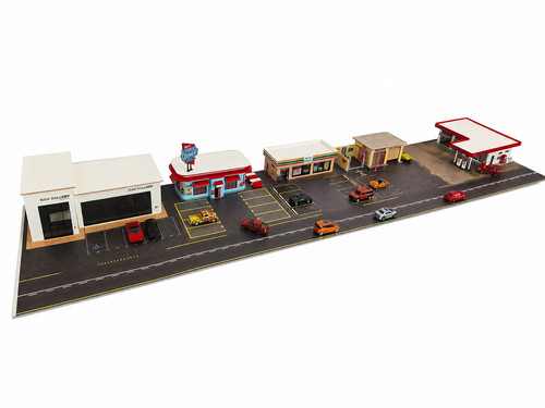 Diorama stadt gebäude - 1:64,